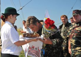 Визит Виктора Ющенко на о. Змеиный