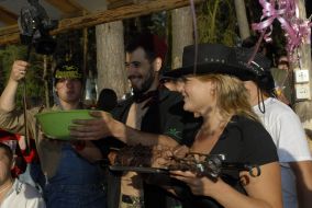 Bikers on the wedding