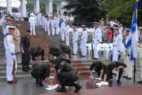 16th anniversary of Ukraine’s naval forces celebration