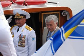 Yury Yekhanurov and Igor Tenyukh