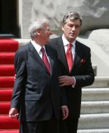 Viktor Yushchenko and Laszlo Solyom