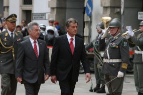 Viktor Yushchenko and Heinz Fischer