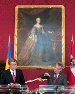 Viktor Yushchenko and Heinz Fischer