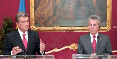 Viktor Yushchenko and Heinz Fischer