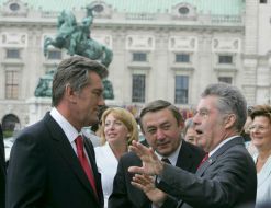 Viktor Yushchenko and Heinz Fischer