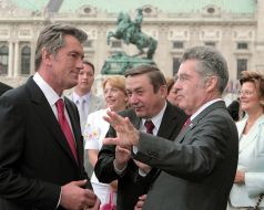 Viktor Yushchenko and Heinz Fischer