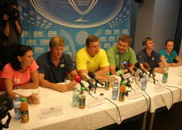 Press-conference of sportsmen which will present Ukraine on Olympiad in Beijing