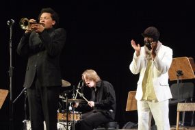 Gregory Porter, Denis Adu and Oleg Markov