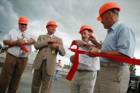 Soya processing complex opening in Novaya Kakhovka