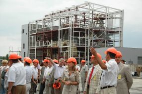 Soya processing complex opening in Novaya Kakhovka