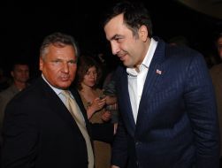 Mikhail Saakashvili and Alexander Kwasniewski