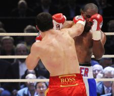 Vladimir Klichko and Tony Thompson