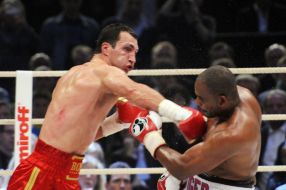 Vladimir Klichko and Tony Thompson