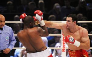 Vladimir Klichko and Tony Thompson