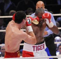 Vladimir Klichko and Tony Thompson