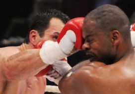 Vladimir Klichko and Tony Thompson