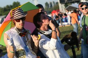 Participants of Global Gathering Ukraine 2008 Festival