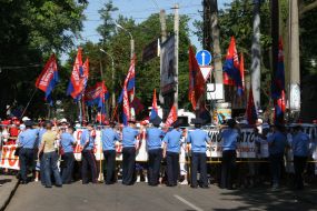 Активісти на мітингу в Одесі