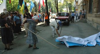 Мітинг проти військово-морських навчань ”Сі Бриз”