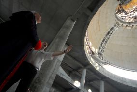 Building  of the Patriarch center of the Ukrainian greko-catholic church