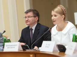Yuliya Timoshenko and Grigoriy Nemyrya