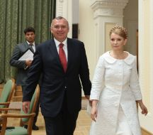 Yuliya Timoshenko and Alfred Guzenbauer