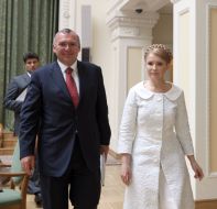 Yuliya Timoshenko and Alfred Guzenbauer