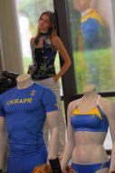 Casual look garment of Ukraine national team at Olympic Games