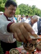 Владимир Литвин и Петр Порошенко