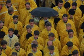 Priests of Kiev’s patriarchy