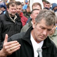 Viktor Yushchenko and Viktor Baloga