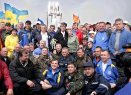 Viktor Yushchenko and Raisa Bogatyreva