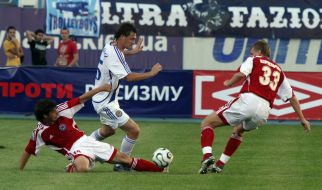 Artem Milevskiy, Pavel Kirilchik and Artem Savin