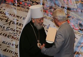 Leonid Kravchuk and Vladimir Sabodan