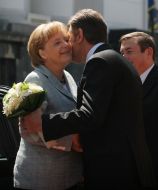 Виктор Ющенко и Ангела Меркель