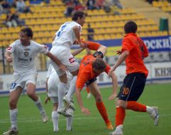 Yevgeniy Seleznyov, Aleksandr Gladkiy and Vladislav Vashchuk
