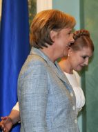 Юлия Тимошенко и Ангела Меркель