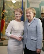 Юлия Тимошенко и Ангела Меркель