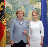 Юлия Тимошенко и Ангела Меркель