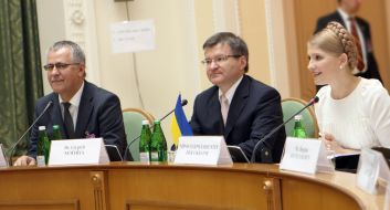 Юлия Тимошенко и Григорий Немыря