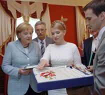 Юлия Тимошенко и Ангела Меркель