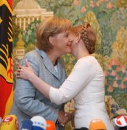 Юлия Тимошенко и Ангела Меркель