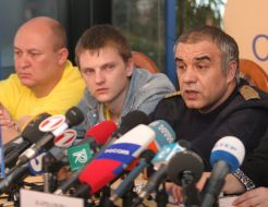 Валентин Барташев на пресс-конференции