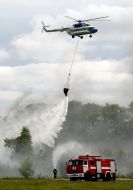 Trainings of aviation fire-prevention subdivision of Emergency Ministry