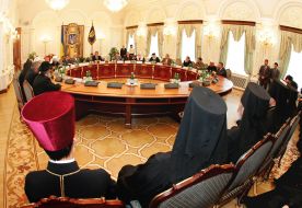 Встреча Виктора Ющенко с членами Всеукраинского совета Церквей и религиозных организаций