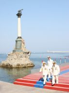 The Day of navy of Russia in Sevastopol