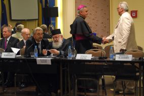 Participants of conference of European Christian-democratical parties with the Orthodox Churches