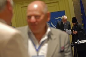 Participants of conference of European Christian-democratical parties with the Orthodox Churches