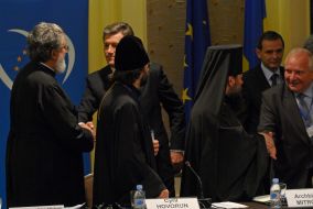 Participants of conference of European Christian-democratical parties with the Orthodox Churches