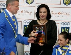 Sergey Bubka and Irina Deryugina